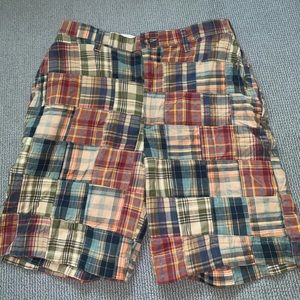jos A Bank Plaid Shorts